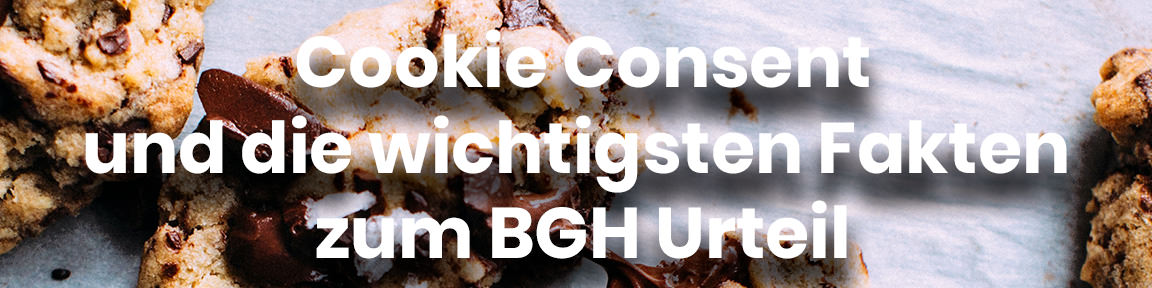 Cookie Banner und die wichtigsten Fakten zum BGH Urteil